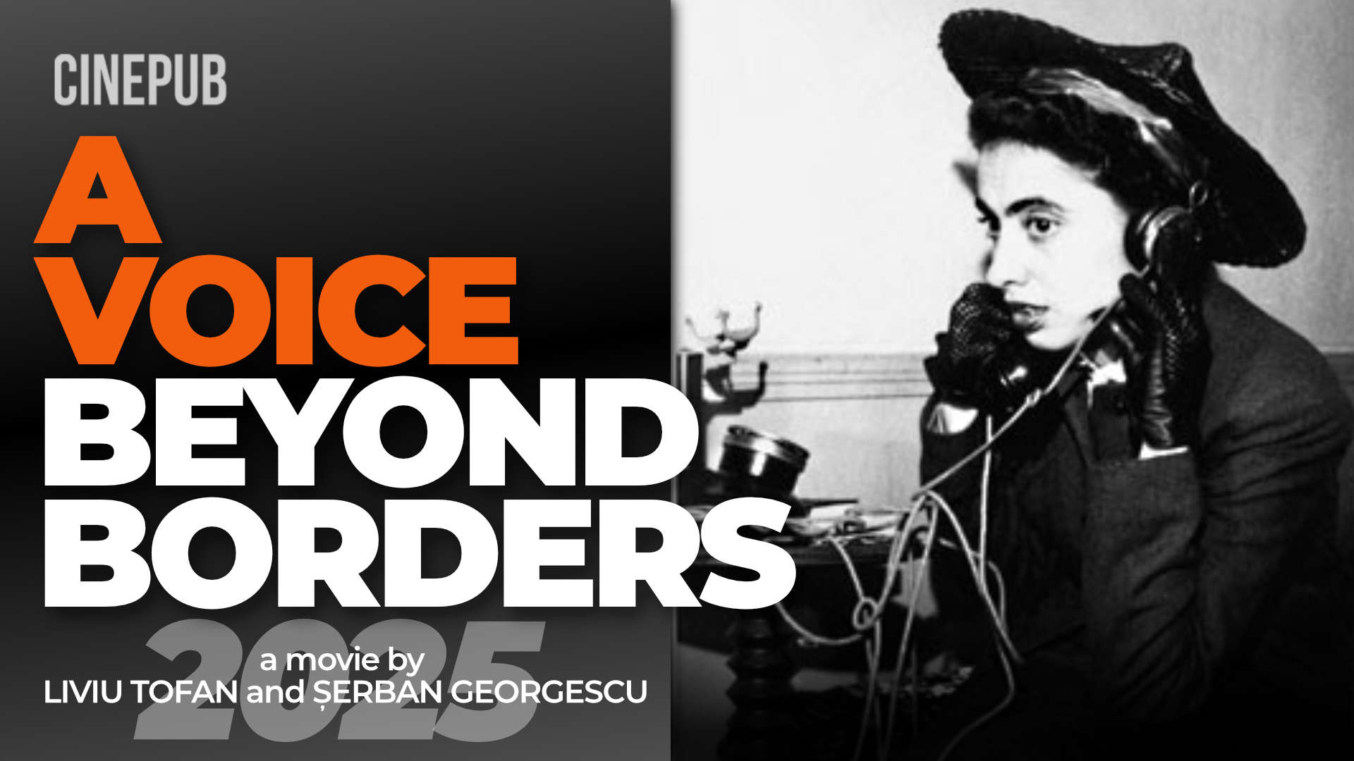 A voice beyond borders (2025) by Șerban Georgescu and Liviu Tofan - documentary film online on CINEPUB A voice beyond borders (2025) by Șerban Georgescu and Liviu Tofan - documentary film online on CINEPUB